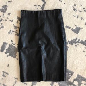 The Row leather skirt super stretchy!! size M new